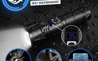 JAY-PARK LED Flashlight Rechargeable Review